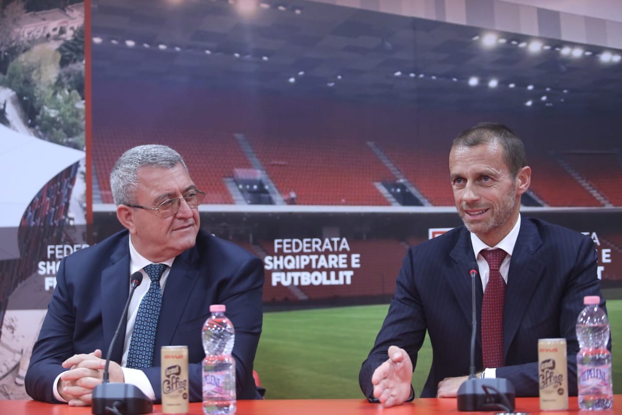 Presidenti i UEFA-s: Stadiumi nuk ka pikë krahësimi me “Wembleyn”, jeni në rrugën e duhur