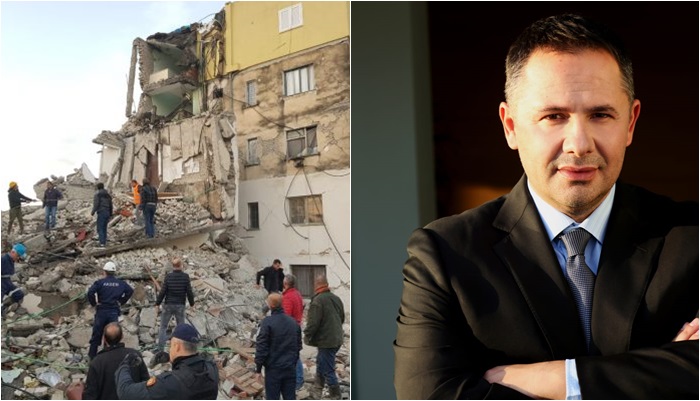 Biznesmeni Samir Mane dhuron 1.2 milionë euro për të dëmtuarit nga tërmeti