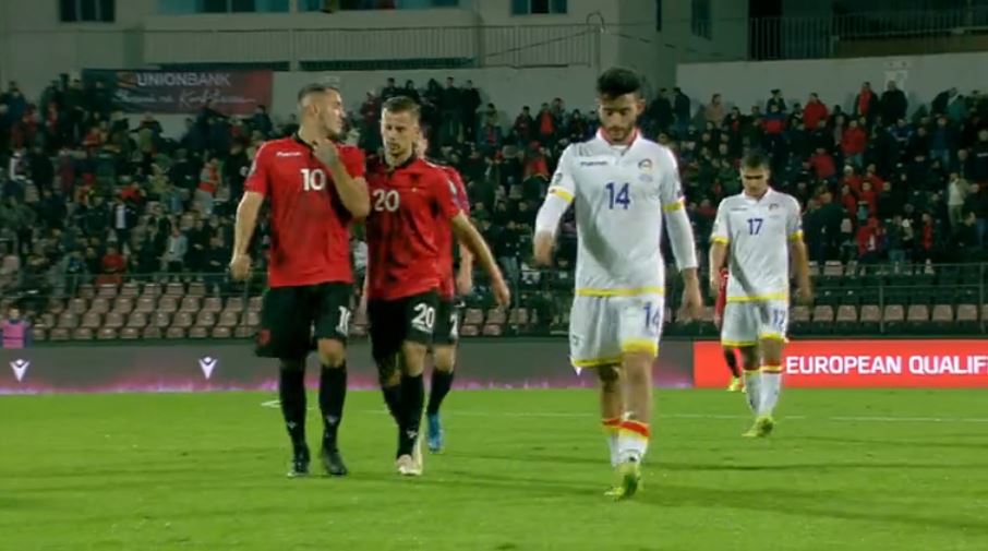 Zhgënjen Shqipëria, kuqezinjtë ndalen në barazim nga Andorra