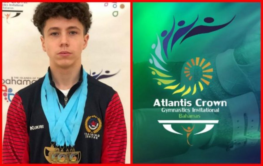 Gjimazisti shqiptar triumfon në garën ndërkombëtare të gjimnastikës në Toronto