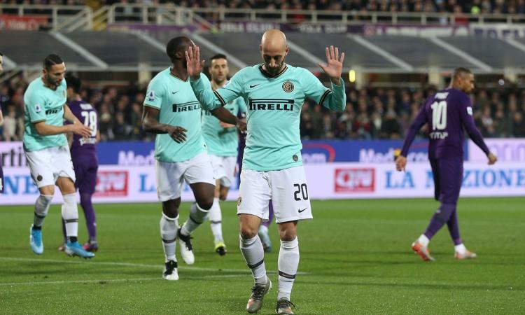 Inter ngec me Fiorentinën, kryeson me pikë të barabarta me Juventusin