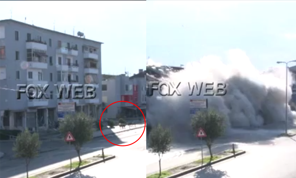 Hidhet në erë godina 5-katëshe në Shkozet të Durrësit, shpërthimi nuk kursen as qentë