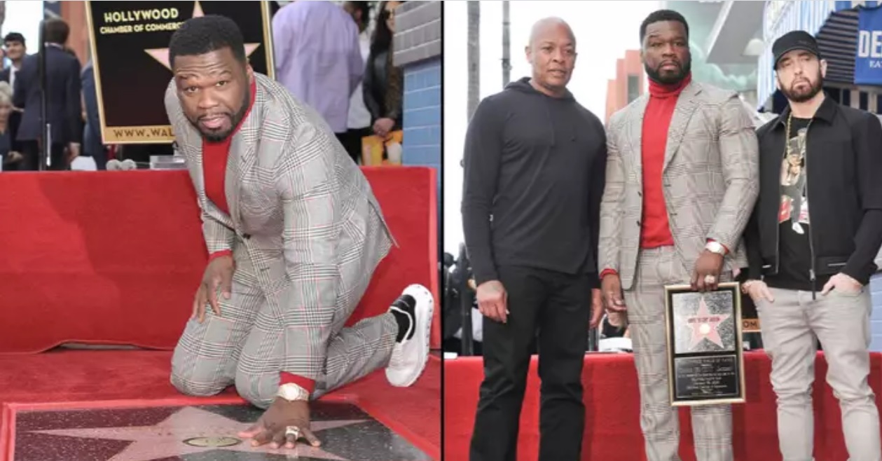 50 Cent bëhet me yll në bulevardin e famës në Hollywood