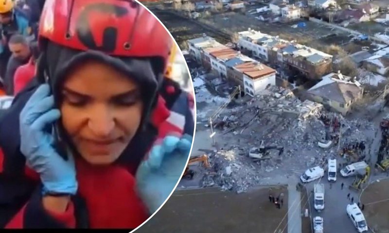 Turqia lehtësohet/ Ky është momenti kur ekipi i shpëtimit nxjerr nga rrënojat personat gjallë