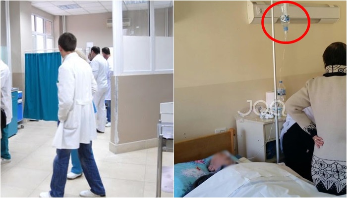 “Për të vënë duart në kokë”/ Të moshuarit në QSUT i japin serum me bidon uji