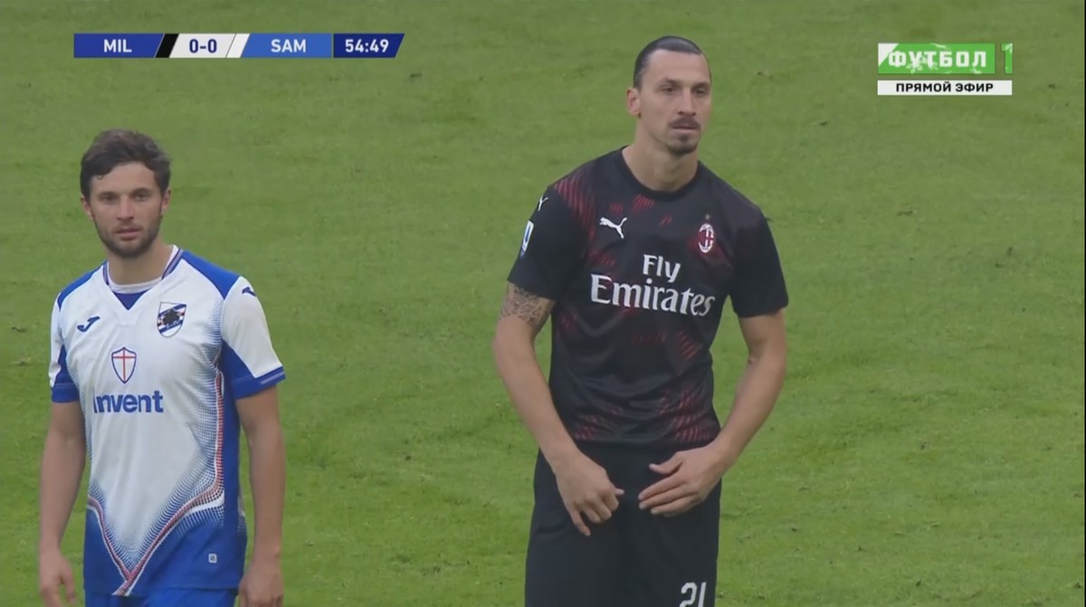 Veprimet e çuditshme të Ibrahimoviç sapo u fut në fushë ndaj Sampdorias