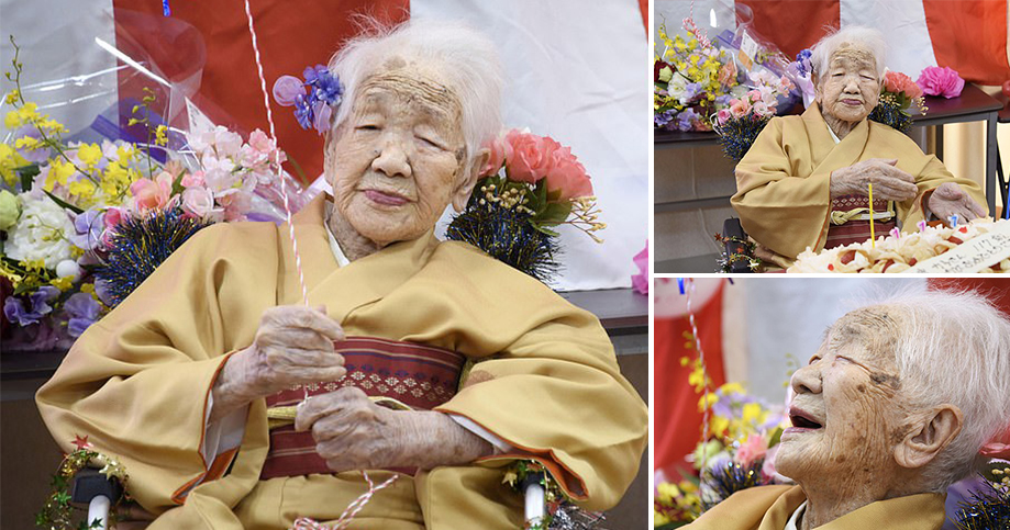 Gruaja më e vjetër në botë feston ditëlindjen, mrekullohet nga një copë tortë