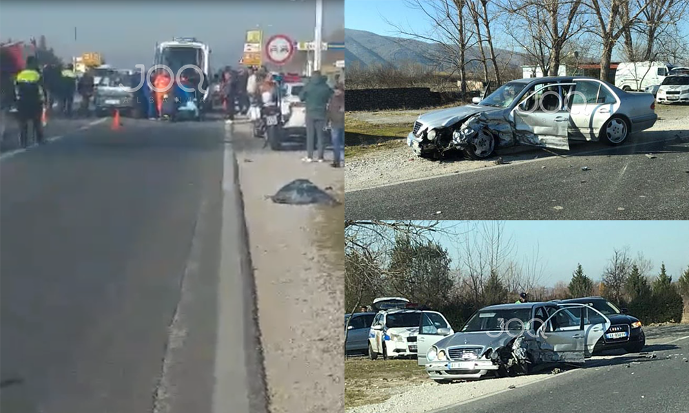 Aksident tragjik në Lezhë/ Viktima bllokohet brenda në automjet, përdoret fresibël për ta nxjerrë jashtë