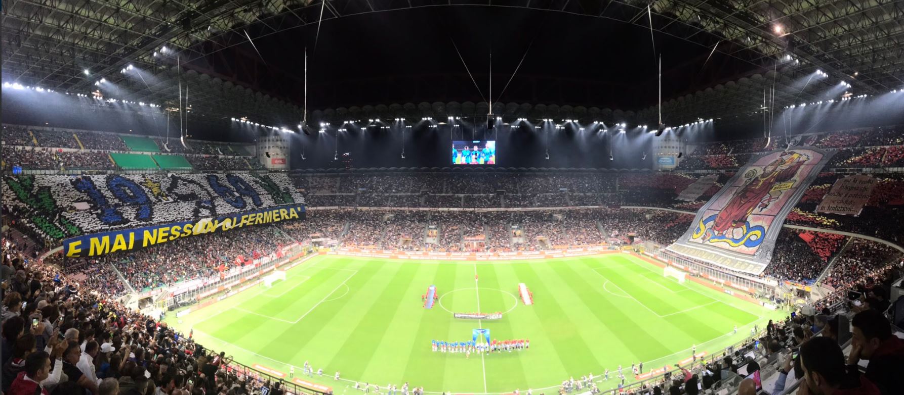 Luhet sonte derbi i Milanos, 75 mijë spektatorë në stadium dhe 5.5 milionë euro fitime për Interin