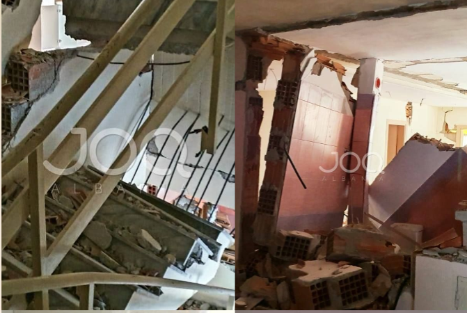Pallati copë në Durrës nga tërmeti, qytetari: Askush nuk vjen ta shohë, jemi në rrugë me fëmijët