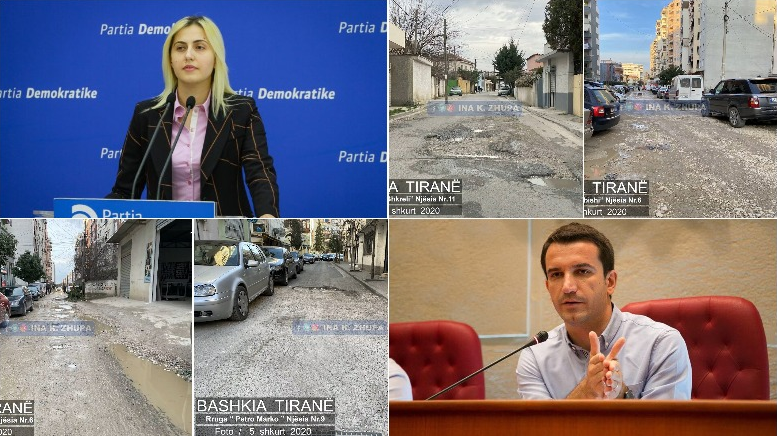 “Veliaj harxhoi 586 milionë euro për rrugët e Tiranës, por ato janë makth për qytetarët”
