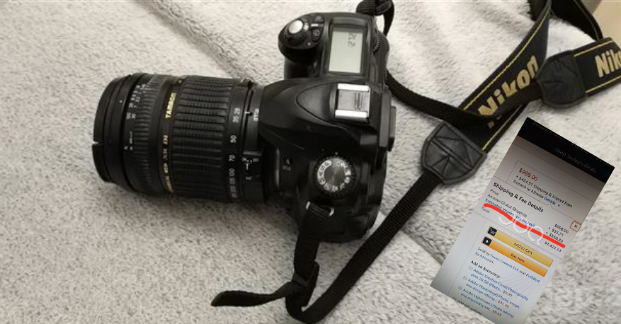 Donte të blinte online një aparat, shokohet fotografi shqiptar: 350 dollarë vetëm taksa dhe detyrimet doganore