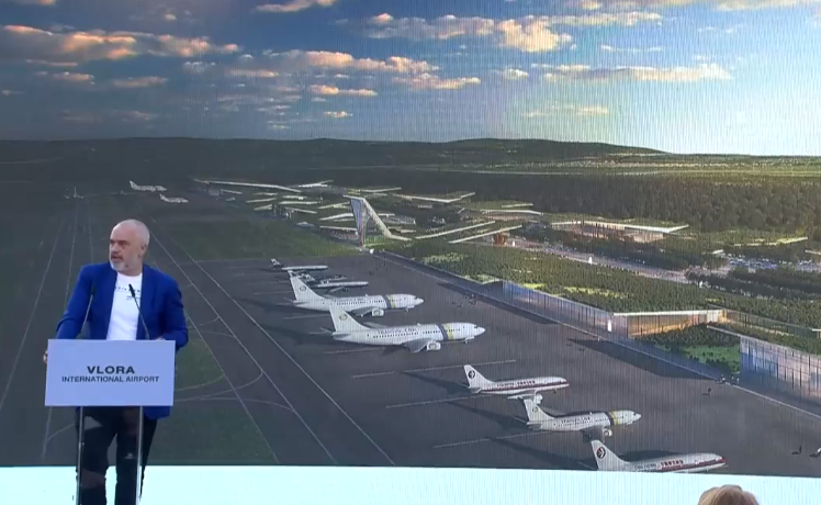 Rama i premtoi me bujë të madhe, dy aeroportet që mbetën në 3D
