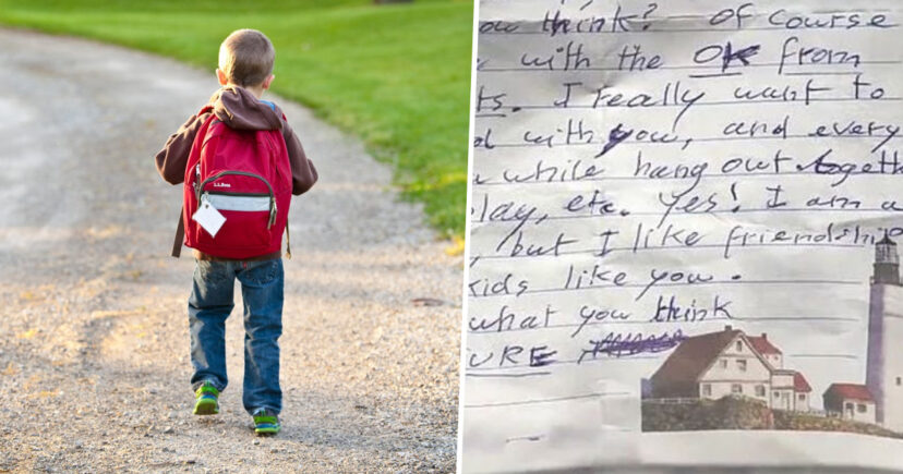 Gjeti letrën shqetësuese në çantën e të birit, nëna: Hapni sytë, viktima e radhës mund të jetë fëmija juaj