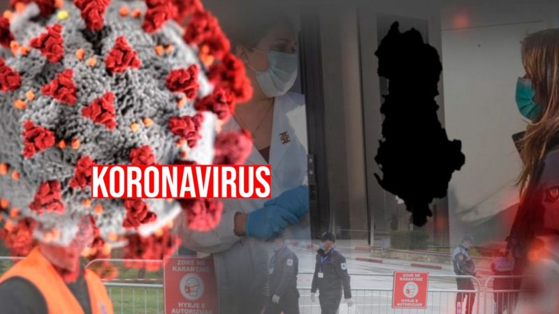 Shkon në 243 numri i të infektuarve me Koronavirus në Shqipëri