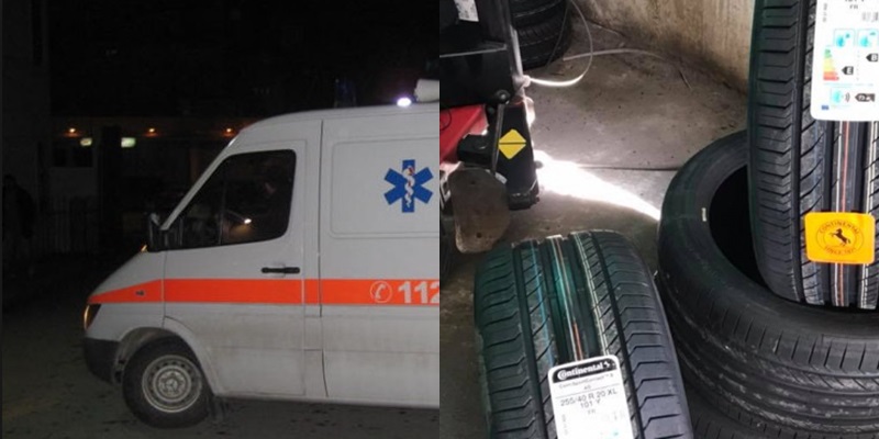 E rëndë në Tiranë/ I plasi goma e makinës, ndërron jetë rrugës për në spital i riu