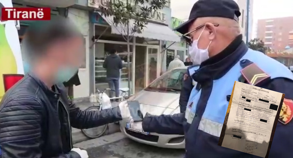 E pazakontë/ Policia gjobit të riun nga Tirana, vetëm dy minuta pasi i kishte përfunduar autorizimi