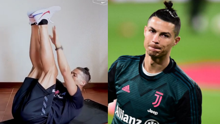 Ronaldo i sfidon të gjithë nga dhoma e ndenjes: A e thyeni dot rekordin tim?