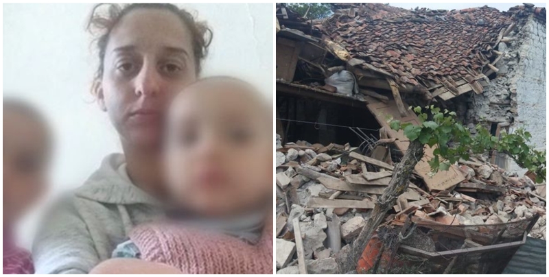 Tërmeti i shkatërroi shtëpinë, shteti e braktisi/ Nëna e katër fëmijëve ka nevojë për ndihmën e shqiptarëve