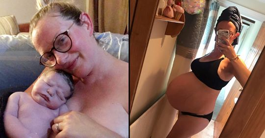 Vendosi të lindte në shtëpi, e reja sjell në jetë foshnjen gjigant