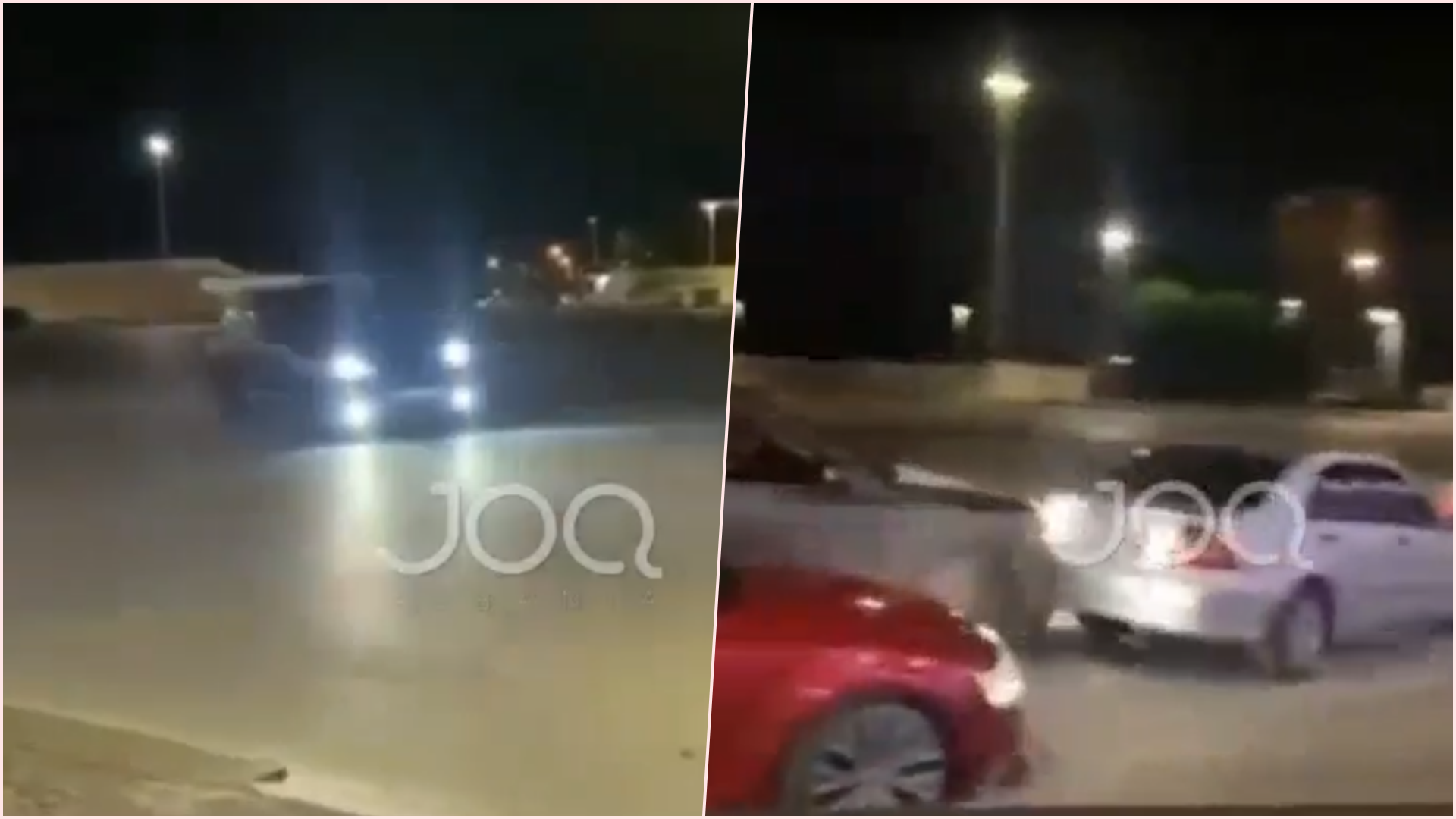 ‘Fast & Furious” në mes të Tiranës/ I riu bën ‘drift’ para Korpusit dhe përplas tre makinat e parkuara