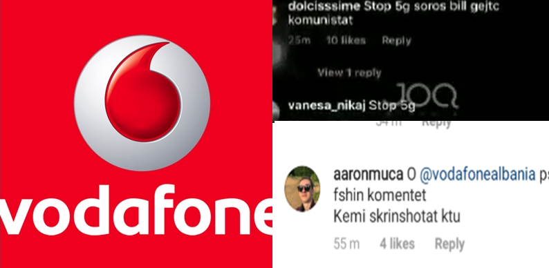 Klientët “BOMBARDOJNË” me kritika Vodafone Albania! Ua fshijnë komentet me sekonda, ata nuk ndalen së fëlliquri