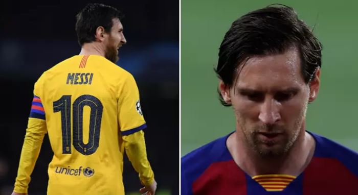 Tronditet Barcelona, Lionel Messi drejt largimit