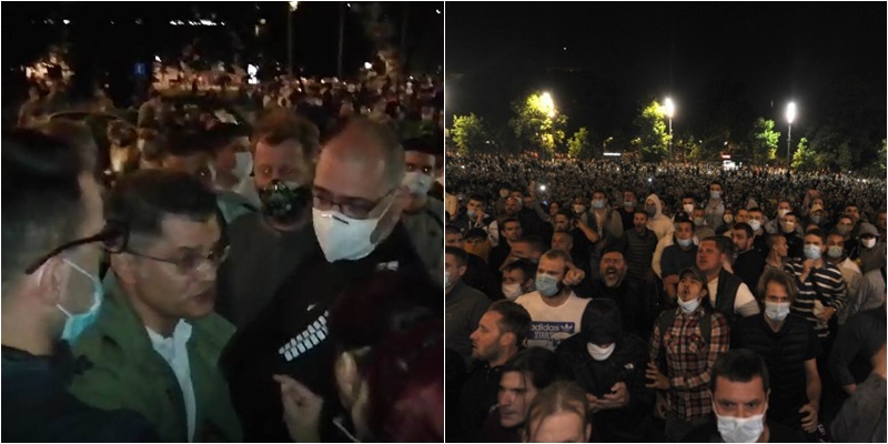 “Tradhtar, ke shitur Kosovën”/ Ish ministri i Brendshëm serb qëllohet nga protestuesit