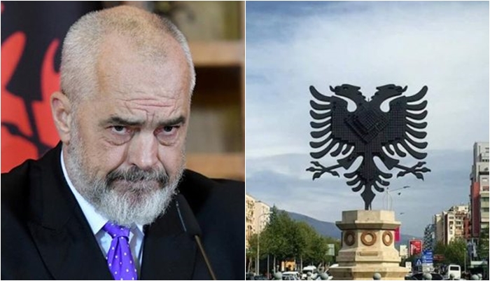 Rama fyen rëndë simbolin e flamurit kombëtar: Shqiponja, një shëmtirë e tmerrshme!