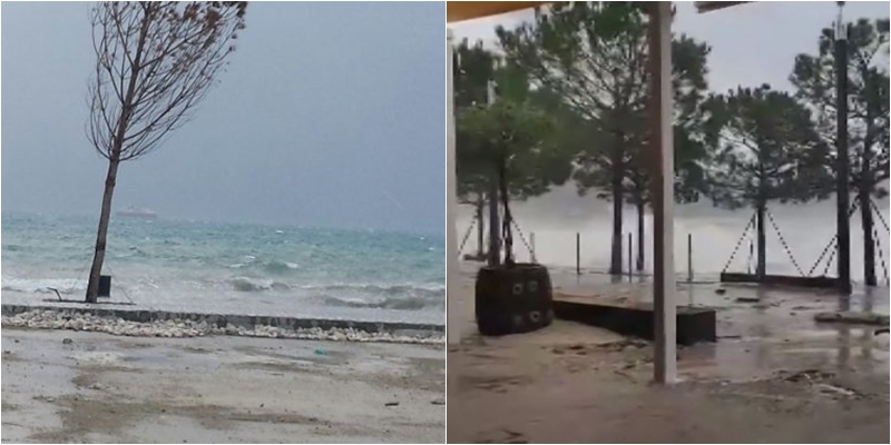 Shmanget një tjetër tragjedi/ Rojet bregdetare shpëtojnë tre të rinj me gomone në Vlorë, i zuri stuhia