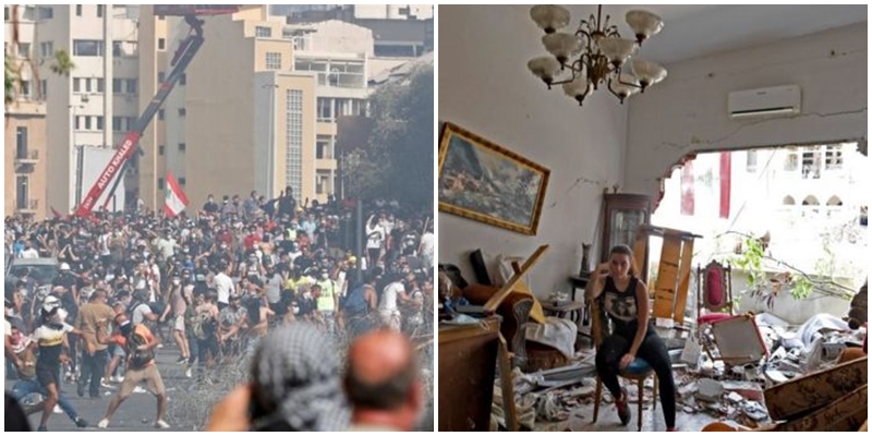 Shpërthimi në Beirut/ Protestuesit mbushin sërish rrugët e kryeqytetit, të zemëruar me qeverinë