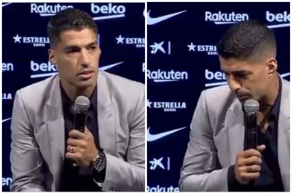 Suarez nuk e përballon dot largimin nga Barcelona, qan edhe gjatë intervistës