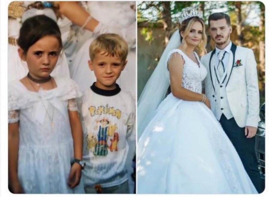 U njohën në fëmijëri, çifti shqiptar gjejnë njëri-tjetrin pas 13 vitesh dhe martohen
