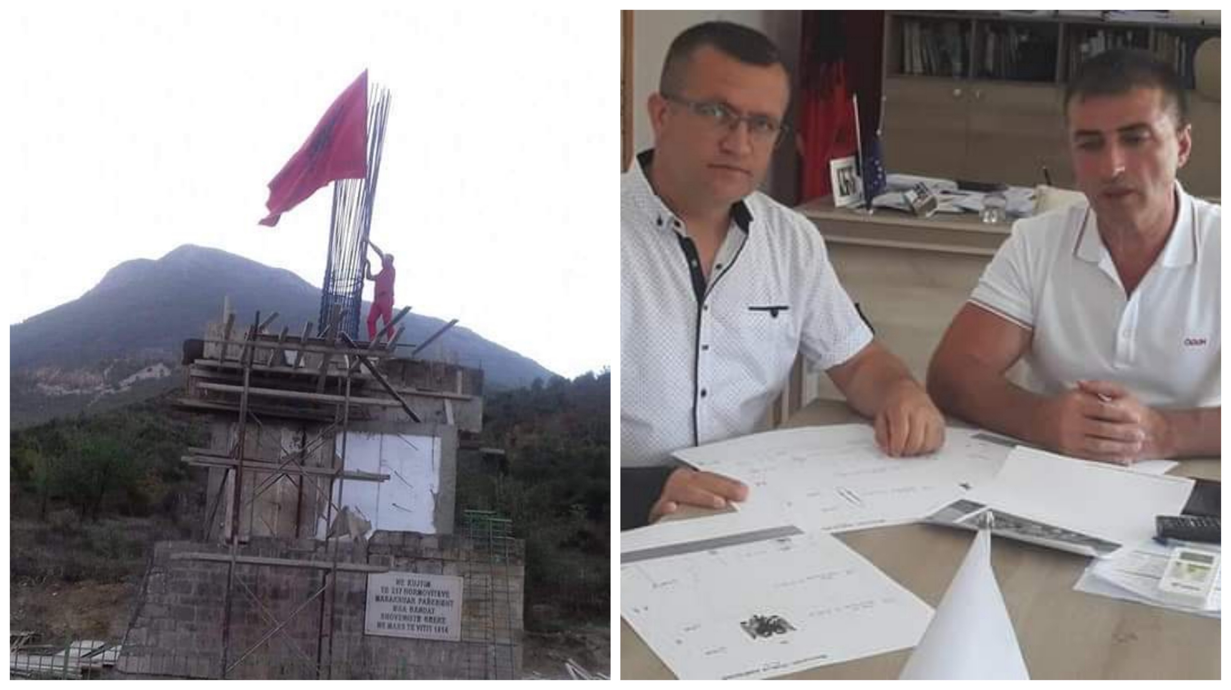 “BLLOKUAR, Policia Bashkiake”/ Tërmet Peçi do të shembë memorialin e shqiptarëve të vrarë nga grekët!