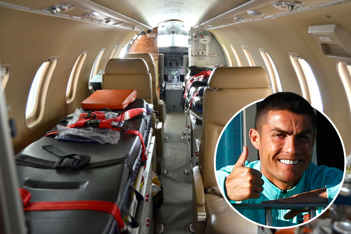 Ambulancë dhe avion privat/ Ronaldo niset drejt Torinos pas infektimit me COVID-19
