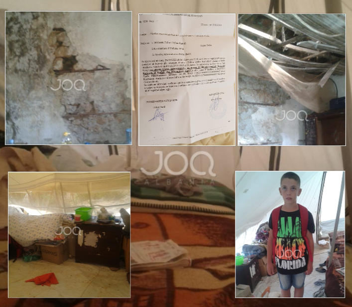 Skandal! Tërmeti i 26-nëntorit i shkatërroi shtëpinë, Ministria e Drejtësisë i dërgon letrat për t’i sekuestruar çadrën