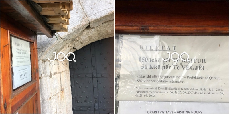 Skandal me çmimet e biletave në Kalanë e Shkodrës, qytetari: Paguam dy bileta, por muzeu ishte i mbyllur!