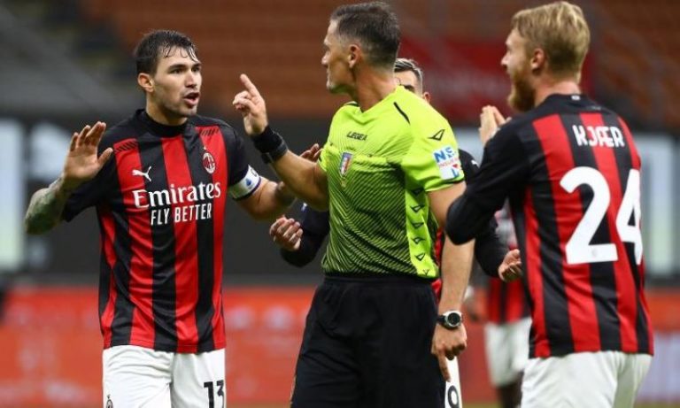 Bëri lëmsh ndeshjen Milan-Roma, dënohet arbitri italian