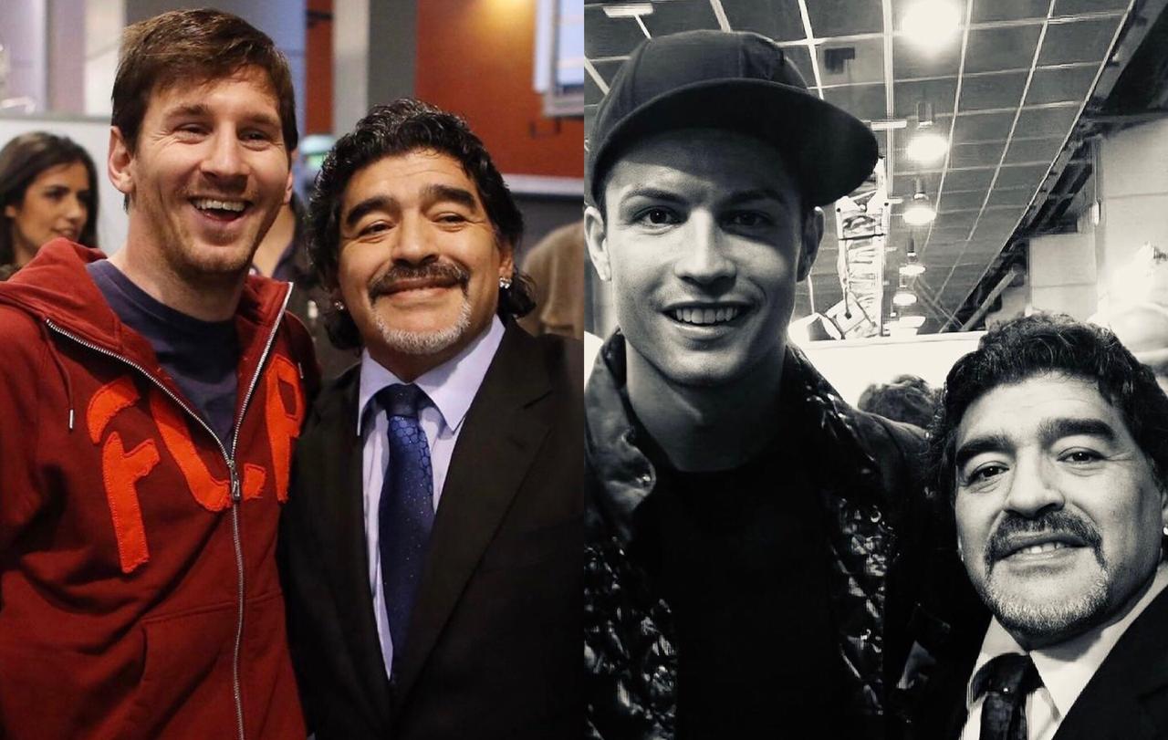 “Diego është i përjetshëm, nuk do të harrohet kurrë”, Messi dhe Ronaldo reagojnë për humbjen e Maradonës