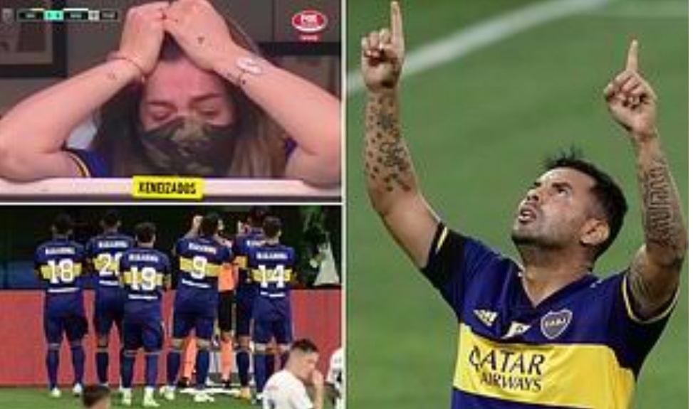 Shkonte gjithmonë me të atin, vajza Maradonës qan në stadium kur shënon Boka Xhuniors