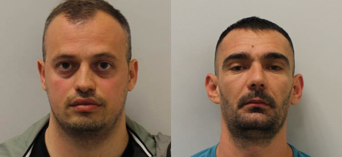 Paund, kokainë dhe armë, dy shqiptarët në Angli dënohen me 18 vite burg