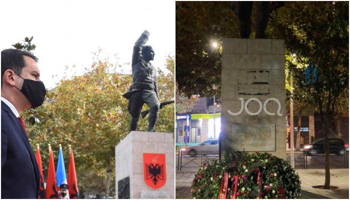 Fasadat e Erion Veliajt nuk kanë fund/ Vendosi flamurin shqiptar sa për “sy e faqe”