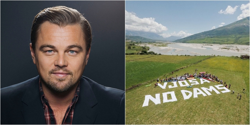 Leonardo Di Caprio: Mos ndërtoni HEC-in e Kalivaçit, ruani Vjosën!