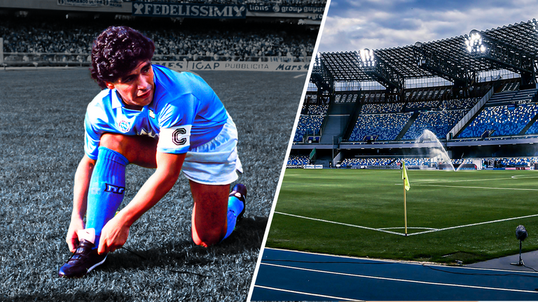 Napoli ndryshon emrin e stadiumit, do quhet “Diego Armando Maradona”