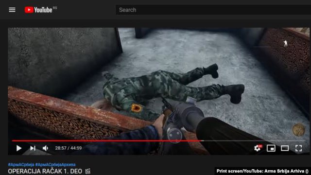 Skandali/ Nga masakra e Reçakut tek “operacioni Jashari”, serbët video-lojëra me krimet e luftës në Kosovë