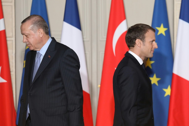 Thellohen mosmarrëveshjet, Erdogan:Macron është barrë për Francën