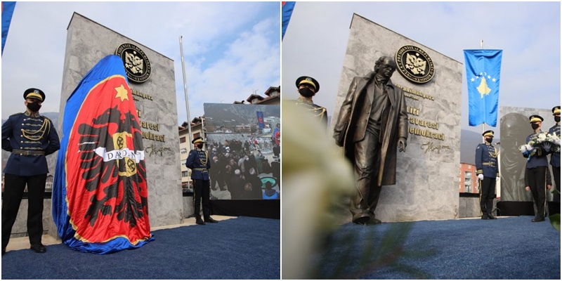 Kosovë/ Përurohet shtatorja e presidentit Ibrahim Rugova