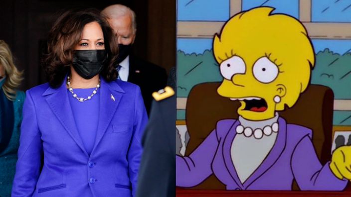 The Simpsons godasin sërish! Parashikuan që Kamala Harris do të bëhet zv.presidente