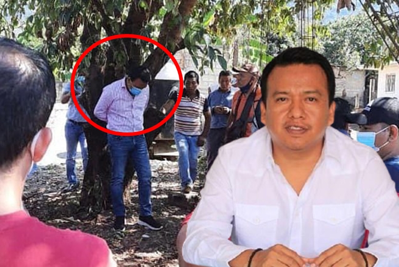 Prezantoi depozitën e prishur të ujit, banorët ‘e tërbuar’ lidhin pas pemës kryebashkiakun