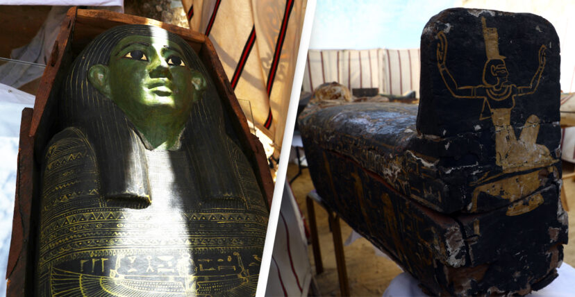 Arkeologët zbulojnë 54 arkivole prej druri në varret e lashta egjiptiane